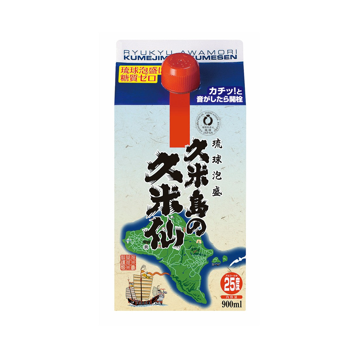 久米島の久米仙 パック25度 900ml – 久米島の久米仙 オンライン