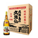 【6本/1ケース】でいご 3年古酒 43度 1,800ml